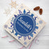 Personalised Christmas Eve Box With Snowflake Wreath PER2400-LRG