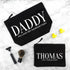 Personalised Daddy & Me Black Wash Bags PER2800-DAD