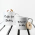Personalised Daddy & Me Coffee and Catch Up Mugs Gift Set for Father and Child Keepsake PER2929-ONE