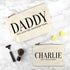 Personalised Daddy & Me Cream Wash Bags PER2801-DAD