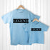 Personalised Daddy and Me Legendary Blue T-Shirts PER2907-M67