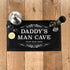 Personalised Dad's Man Cave Bar Mat