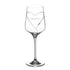 Personalised Hearts Wine Glass with Swarovski Crystals