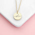 Personalised Disc Necklace PER3753-GLD