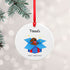 Personalised Dog’s First Christmas Ornament