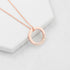 Personalised Family Ring Necklace PER3752-RGL