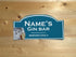 Personalised Gin Bar Served Daily Any Name/Text - Metal Humour Wall Sign