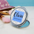 Personalised I Really Like Your Face Round Compact Mirror