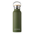 Personalised Insulated Bottle 17oz Bamboo Lid - Small Personalisation JUN91-GRN