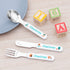 Personalised Kids Scandi Summer Cutlery Set - Metal