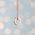 Personalised Mini Ring Necklace PER3751-RGL