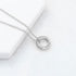 Personalised Mini Ring Necklace PER3751-SIL