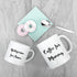 Personalised Mummy & Me Coffee and Catch Up Mugs Gift Set for Mothers Perfect Keepsake PER2960-THR