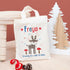 Personalised Natural Christmas Party Bag TM586