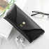 Personalised Origami Leather Glasses Case PER3949-BLK