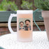 Personalised Photo and Message Frosted Beer Stein