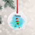 Personalised Playful Elf Christmas Ornament PER5154