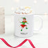 Personalised Playful Elf Christmas Polymer Mug PER5173