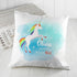 Personalised Rainbow Unicorn Cushion Cover