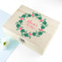 Personalised Rainforest Wreath Mother's Day Tea Box