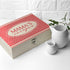 Personalised Retro Polka Dot Recipe Box PER2667-RED