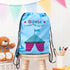 Personalised Waterproof Swim Bag - Durable Lightweight Swim Gear Storage for Kids