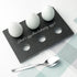 Personalised Slate Egg Holder – Custom Engraved Rustic Kitchen Breakfast Display