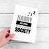 Personalised Sleepless Society Notebook - Premium Lined & Blank Pages Journal