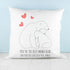 Personalised The Best Mama Bear Cushion Cover