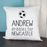 Personalised This Baby Dribbles For Baby Cushion Cover