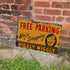 Piggly Wiggly Free Parking - Metal Advertising Wall Sign