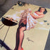 Pin Up Girl Bbq - Metal Personalised Art Wall Sign