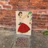 Pin Up Girl Christmas Tree Decorating Vintage - Metal Personalised Art Wall Sign
