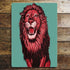 Red Lion - Metal Plaque Wall Sign