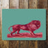 Red Lion-  Metal Plaque Wall Sign