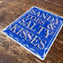 Sandy Toes And Salty Kisses ! - Metal Humour Wall Sign