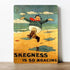 Skegness British Railways Southern Region- Metal Travel Wall Sign