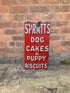 Spratt Dog Cakes 24  Metal Wall Sign
