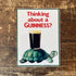 Thinking About Guinness Turtle Tortoise - Metal Advertising Wall Sign