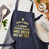 Personalised Blue Denim Cooking Apron TM663