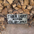 Turn Left One Way Only -  Metal Wall Sign