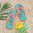 Under The Sea, Mermaid Child's Personalised Flip Flops