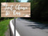 Wedding  Last Chance To Run  -  Metal Wall Sign