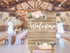 Wedding Welcome  -  Extra Large  Metal Wall Sign