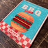 Welcome To Bbq Party -  Metal Sign Plaque