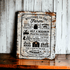 Welcome To The Farm - Metal Vintage Wall Sign